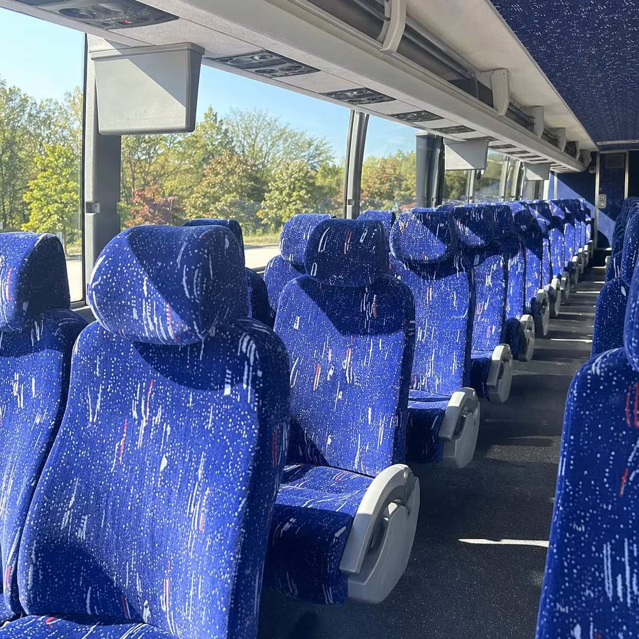 anchorage charter bus interior gallery