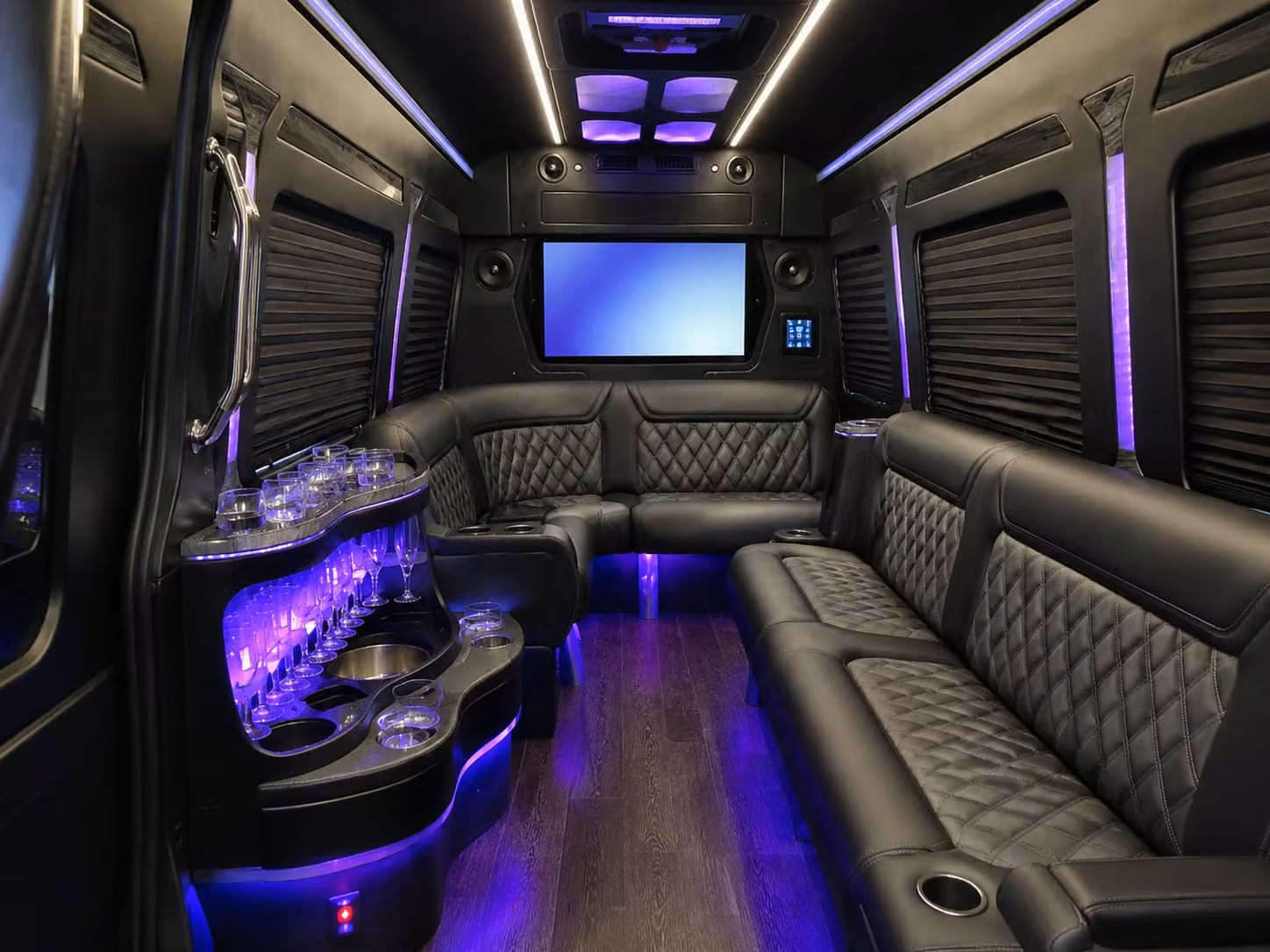 ceremony to reception wedding shuttles across anchorage