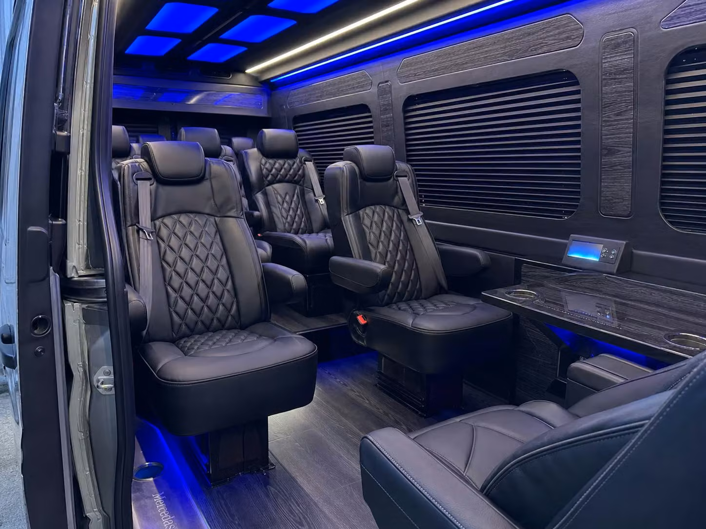 sprinter van transportation for groups and events across anchorage